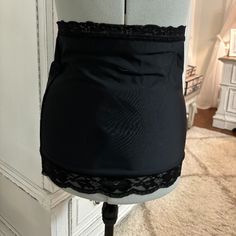 It's A Mini Skirt Shapewear Kind Of Thing, Never Worn Size 2x Black Stretch Skirt With Lace Trim, Fitted Black Bottoms For Daywear, Fitted Black Skirt For Daywear, Skirt Shapewear, Shapewear, Women's Intimates, Mini Skirt, Mini Skirts, Skirt