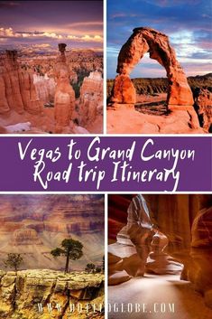 the vegas to grand canyon road trip itinerary