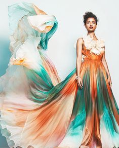 Gugu Mbatha-Raw 2019 Vibes, Mbatha Raw, Gugu Mbatha Raw, Essence Magazine, Orange Lips, Melbourne Cup, Haute Couture Dresses, Vestidos Vintage, Fantasy Dress