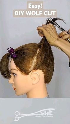 Diy Unicorn Haircut, How To Cut Hair At Home, Diy Haircut At Home, Fade Photography, Blonde Fade, Cut Hair At Home, Long Bob Blonde, Self Haircut