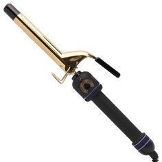 The Hot Tools Signature Series provides professional reliability and long-lasting results, so you can create salon-worthy styles every day. Everyone deserves beautiful, and that's what you get with these tools. ABOUT THE PRODUCT: It's easy to see why this curling iron is stylist preferred. It's the complete package with superior features that let you create all your favorite looks. The Hot Tools Signature Series Salon Gold Curling Iron is designed with gold technology to promote long-lasting res Hot Tools Curling Irons, Salon Gold, Barrel Curling Iron, Curling Iron Hairstyles, Hot Tools, Defined Curls, Perfect Curls, Gold Hair, Curling Iron