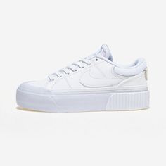 Nike Court Legacy Lift - White / Dm7590-101 / Womens Shoes Sneakers Expedited