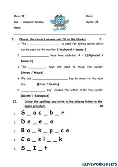 the worksheet for reading and writing words with pictures on it, including an image of