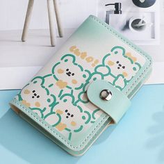 Cute Card Holder Wallets Credit Card Organizer, Vip Card, Leather Credit Card Holder, Card Sleeves, Kawaii Plushies, Card Organizer, Passport Cover, Card Holder Wallet, Wallet Bag