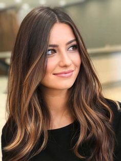 Brunette Balayage, Brunette Balayage Hair, Hair Inspiration Color, Hair Color Trends, Brown Hair Colors, Brunette Hair, Great Hair