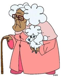 an old woman with sheep on her shoulder and the caption that says, i want to