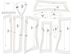 the cut out pattern for an open door with measurements and instructions to make it look like they