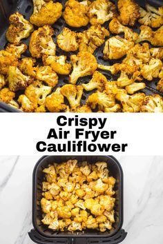 crispy air fryer cauliflower is the perfect side dish for any meal