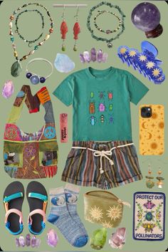 Summer Granola Outfit, Hiking Summer, Lake Days, Summer 25, Hippie Life, Granola Girl, Summer Fits, Other Outfits, Hippie Outfits