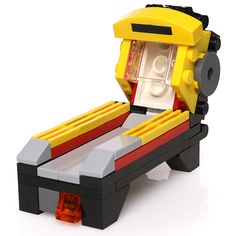 B3 Customs Skeeball Arcade Machine made from LEGO parts - StudBee Lego Skeeball, Lego Arcade, Custom Lego Sets, Easy Lego Creations, Lego Furniture, Lego Accessories, Micro Lego, Lego Diy, Lego Activities