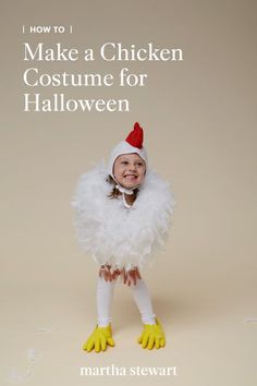 Farm Animals Halloween Costumes, Chicken Costume Diy, Chicken Costume Kids, Animal Costumes Diy, Best Toddler Halloween Costumes, Baby Chicken Costume, Farm Costumes, Farm Animal Costumes, Animal Costumes For Kids