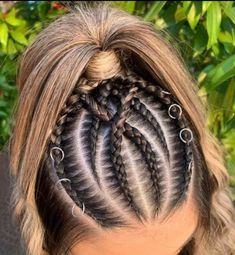 Cool Braided Hairstyles, Hairstyles For Female, Girl Hair Dos, Viking Hair, Long To Short Hair, Hair Braid Videos, Cool Braid Hairstyles, Cool Braids, Hair Stylies