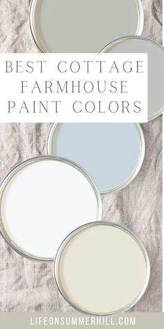 the best cottage farmhouse paint colors