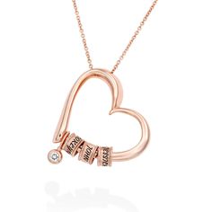 Shopping Cart | MYKA Rose Gold Necklace Simple, Hanging Hearts, Bar Bracelets, Engraved Necklace, Diamond Stone, Gold Plated Sterling Silver, Meaningful Gifts, Heart Necklace, Rose Gold Plates