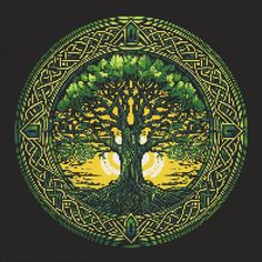 the tree of life cross stitch pattern