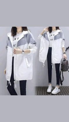 Basic Coat, Korean Outfit Street Styles, Korean Girl Fashion, Outwear Jackets