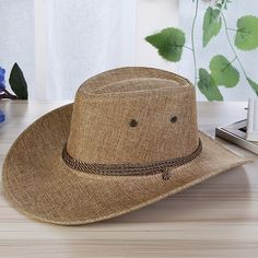 Product Category: Cowboy HatFor the season: SummerHat style: bell shapeHat brim style: big brimColor: coffee, beige, khaki, beigeFunction: sun protection, neck protection, breathable, windproof, sunshade, anti-fallStyle: casual, simpleSeries: HatStyle Category: Fashion Commuting Beige Curved Brim Straw Hat For Outdoor Use, Beige Panama Hat For Outdoor, Beige Wide Brim Panama Hat For Outdoor, Beige Flat Brim Hat For Outdoor, Beige Panama Hat For Outdoor With Short Brim, Beige Panama Hat With Short Brim For Outdoor, Brimmed Brown Straw Hat For Ranch, Brown Wide Brim Panama Hat For Outdoor, Beige Brimmed Panama Hat For Outdoor