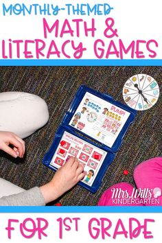 Kindergarten Stations, Reading Games For Kids, Games For Kindergarten, Fun Learning Games, Creative Worksheets, Phonemic Awareness Activities, Learning Games For Kids