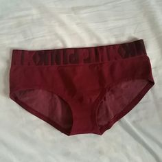 Nwt Vs Pink Hipster Panty True Color Is More Deep Red/Purple (Idk Why In The Pics It Comes Off As Red) Red Purple, Vs Pink, Deep Red, True Colors, Victoria Secret, Secret Pink, Women's Intimates, Pink Purple, Victoria Secret Pink