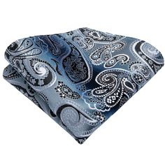 FEATURES Beautiful Eye-Catching Design High-Density Durable Fabric Perfect for Daily Dress, Business, Office, Meeting, Birthday, Wedding, Engagement, Ball Party and More Occasion. Comes in protective and simple packing, easy to wrap and ready to gift WHAT YOU GET Matching Necktie Matching Cufflinks Matching Pocket Square SPECIFICATIONS Material: 100% Jacquard Woven Silk Density of 1200 stitches Designer: Italian Necktie Size: 59.06''(150cm) in length and 3.35''(8.5cm) in width Handkerchief Size: Pocket Square Size, Formal Tie, Silver Tie, Ball Party, Office Meeting, Unique Ties, Paisley Tie, Fathers Day Sale, Cufflink Set