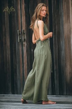 Jumpsuit Women Braided Romper Women Sage Green Overalls - Etsy Green Bohemian Jumpsuits And Rompers For Spring, Bohemian Green Jumpsuits And Rompers For Spring, Bohemian Wide Leg Maxi Dress For Summer, Bohemian Wide Cut Summer Maxi Dress, Bohemian Overall Jumpsuits And Rompers For Vacation, Bohemian Summer Overalls Jumpsuits And Rompers, Bohemian Jumpsuits And Rompers For Vacation, Bohemian Beach Overalls And Rompers, Bohemian Style Beach Jumpsuits And Rompers