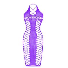 Please refer to our sizing chart for a guideline when choosing a size. 5 business days order processing time. 90% nylon 10% spandex Backless Stretch Mesh Dress For Spring, Spring Backless Stretch Mesh Dress, Spring Stretch Backless Mesh Dress, Purple Stretch Midi Dress, Knee-length Cutout Back Midi Dress For Party, Stretch Club Dress With Cutout Back, Fitted Midi Dress With Cutout Back, Cutout Midi Length Club Dresses, Club Dress With Cutout Back And Stretch