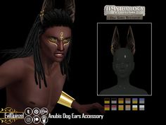 Spooky September, Anubis Dog, Sims Aesthetic, Mermaid Skin, Sims 4 Tattoos, Cc Sims4, Sims 4 Anime, Play Sims