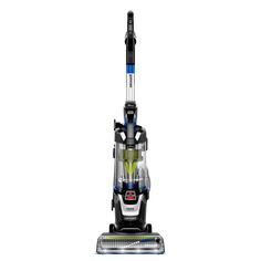 the upright vacuum is clean and ready to use