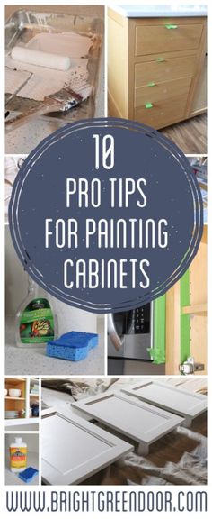 the top ten tips for painting cabinets