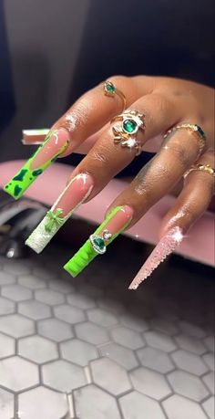 Her Nails, Short Square Acrylic Nails, Acrylic Nails Coffin Pink, Long Square Acrylic Nails