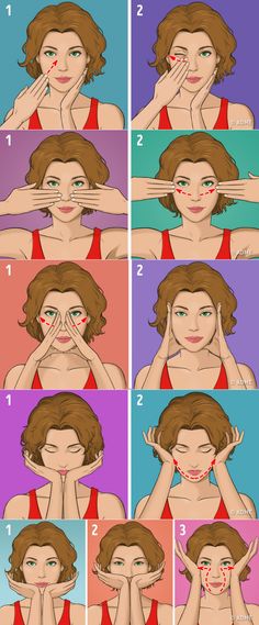 Face Exercises, Beauty Tips For Glowing Skin, Yoga Facial, Facial Exercises, Yoga Exercises, Kraf Diy