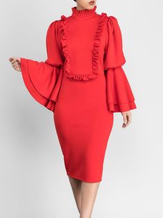 DESCRIPTION SKU: DR1000A57 Brand Name: Toadds Material: Cotton blending Thickness: Regular Sleeve length: Long sleeve Collar&neckline: Half collar Package Included: 1*dress Season: Autumn.spring SIZE CHART(CM) size Hip Bust Waist Length s 86 82 66 112 m 90 86 70 114 l 94 90 74 116 xl 98 94 78 118 All dimensions are measured manually with a deviation of 2 to 4cm. Look More Put Together, Business Casual Dress Code, Bodycon Cocktail Dress, Strapless Bodycon Dress, Red Bodycon Dress, Women Bodycon Dress, Office Fashion Women, Business Casual Dresses, Printed Bodycon Dress