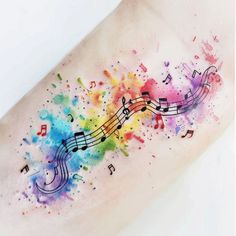 Music Note Tattoo Master Files Drum Stick Tattoo, Fem Tattoos, Stick Tattoo, Nota Musical, Lyric Tattoos, Tattoo Master, Music Themed