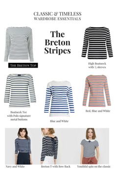 Stripy Top Outfit, Breton Top Outfit, Breton Stripes Outfit, Parisian Stripes, French Vacation, Stripy Tops, Striped Outfit, Breton Style, Nautical Chic