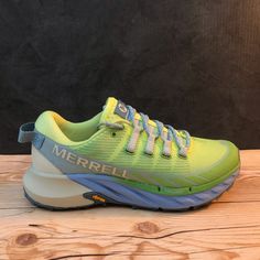 Brand New Merrell Agility Peak 4 Pomelo Trail Running Shoes Women’s Size 7 4587, Jj Green Lace-up Walking Shoes With Ortholite Insole, Blue Low-top Walking Shoes With Vibram Sole, Blue Functional Walking Shoes With Vibram Sole, Green Walking Shoes With Round Toe For Running Errands, Green Lace-up Walking Shoes With Air Cushioning, Blue Lace-up Walking Shoes With Vibram Sole, Green Running Shoes With Vibram Sole And Round Toe, Blue Trail Running Sneakers With Rubber Sole, Green Running Shoes With Vibram Sole