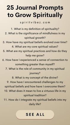 Discover how to keep a spiritual journal and the benefits of it. And find 25 spiritual journal prompt ideas to help you get started with spiritual journaling. Spiritual Journal Prompts, Journal Prompt Ideas, Affirmation Station, Psychic Development Learning, Prompt Ideas, Grow Spiritually, Spiritual Psychology, Life Motivation Inspiration