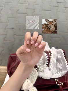 Fawn Print Nails, Fawn Print, Nails With Pink, Deer Girl, Nails Inspo, Nails Ideas, Nails Nails