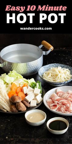 Japanese Hot Pot Shabu Shabu, Shabu Shabu Broth Recipe, Shabu Shabu Recipe At Home, Shabu Shabu Recipe, Pork Udon