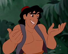 the prince from disney's live - in - the - jungle is smiling and waving