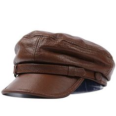 This item is for one hat only. Please allow 1-2cm discrepancy due to different measurement method. Material: pu leather Color: black, brown Hat Circumference M: 56-58cm/22-22.8 inch Hat Circumference L: 58-60cm/22.8-23.6 inch Hat Circumference XL: 60-61cm/23.6-24 inch SKU: 923-B090 This item is for one hat only. Please allow 1-2cm discrepancy due to different measurement method. Material: pu leather Color: black, brown Hat Circumference M: 56-58cm/22-22.8 inch Hat Circumference L: 58-60cm/22.8-2 Leather Beret, Painter Hat, Brown Hat, Flat Hats, Brown Hats, Leather Hats, News Boy Hat, Motorcycle Women, Newsboy Cap