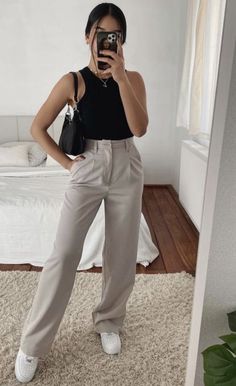 Looks Pinterest, Casual College Outfits, Elegante Casual, Classy Work Outfits, Stylish Work Outfits, Causual Outfits, Casual Chic Outfit, Looks Chic