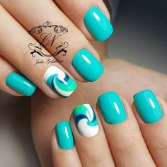 Manicure Nail Designs, Pedicure Designs, Pretty Nail Art Designs, Cute Gel Nails, Short Acrylic Nails Designs, Nail Designs Spring, Classy Nails, Fancy Nails, Short Acrylic Nails