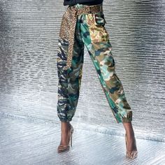 These Uniquely Designed Joggers Demand Respect! Multi-Pattern Patches Jogger Pants With Belt Featuring Camouflage And Animal Print Pattern Detail 97%Polyester 3%Spandex Small: *Waist : 32.25 Inches *Belt : 50 Inches *Hip : 47.25 Inches *Length : 37.5 Inches Camouflage Bottoms With Elastic Waistband For Fall, Camouflage Pants With Elastic Waistband For Spring, Camouflage Bottoms With Elastic Waistband For Spring, Nike Fleece Sweatpants, Demand Respect, Purple Joggers, Camo Jogger Pants, Jumper Pants, Pants With Belt