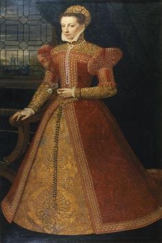 size: 18x12in Giclee Print: Portrait of an Unknown Lady, C.1575 by Alonso Sanchez Coello : House Of Stuart, Marie Stuart, Late Period, Tudor Dynasty, Queen Of Scots, Tudor Era, Tudor History, Mary Stuart, Mary Queen Of Scots