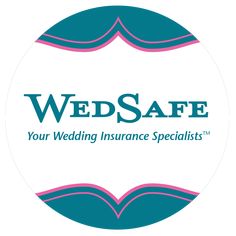 wedsafe logo with the words, your wedding insurance specialists'n on it