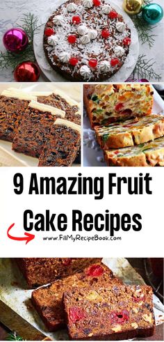 9 amazing fruit cake recipes for christmas