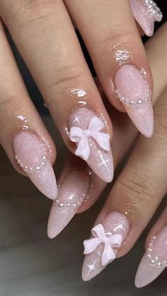 Check out these 20+ Pink Nails You Need to Try This Year for ultimate Nagel Inspo! From Blush Nails to Girly Acrylic Nails, these Colourful Nails are perfect for any occasion. Whether you're into Crome Nails or Summery Nails vibes, you'll find a style you love. Explore Pretty Gel Nails with a White Nail twist or channel your inner Barbie with fun Nails Design Barbie ideas. Don't miss out on these must-try looks for Her Nails this year! Barbie Nails, Nail Aesthetic, New Nail Art Design, Unghie Nail Art