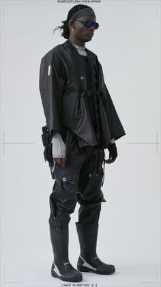 21 [aw] _ LP 下行星空 [2.2] * TIER_4 / *Unlocked* < Store Link in bio. - Discover more on http://Instagram.com/hamcus _ #gaea #lowerplanetary #hamcus #duszen Black Techwear Outerwear For Outdoor Work, Techwear Utility Jacket With Detachable Hood, Tactical Utility Jacket With Pockets For Streetwear, Black Functional Outerwear With Cargo Pockets, Black Nylon Outerwear With Functional Pockets, Functional Black Outerwear With Cargo Pockets, Black Utility Jacket With Cargo Pockets For Streetwear, Black Functional Windbreaker With Cargo Pockets, Urban Nylon Utility Jacket For Streetwear