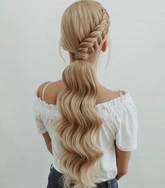 Low Ponytail Hairstyles, Ponytail Hairstyles Tutorial, Long Hair With Bangs, Prom Hairstyles, Long Hairstyles, Winter Hairstyles, Latest Hairstyles, Ponytail Hairstyles