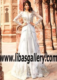 This #Farazmanan #Empire #Special #Occasions dress is simple but elegant and generous. If you walk into the wedding hall, you will be the most attractive girl. #weddingGown #designerGown #bridalGown #bridalGowns #designerGowns #Gown #fashiondesigner #fairytalewedding #royalwedding #orderonline #freeshipping #onlinestore #UK #USA #Canada #Australia #France #Germany #SaudiArabia #Dubai #UAE #Bahrain #Kuwait #Norway #Sweden #NewZealand #Austria #Switzerland #Denmark #Ireland #Mauritius #Netherlands Bridal Gowns Pakistani, Faraz Manan Bridal, Gowns Pakistani, Gown For Wedding, Faraz Manan, Indian Wedding Gowns